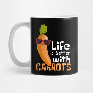 Carrot Chronicles: Life Is Better With Carrots Mug